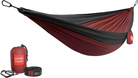 Grand Trunk Double Deluxe Hammock with Straps 