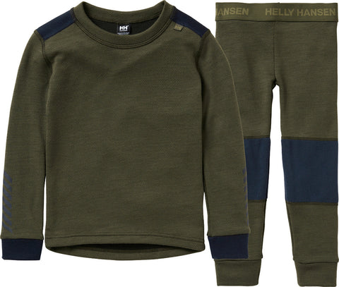 Helly Hansen Lifa Merino Wool Base Layer Set - Kid's
