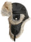Harricana Nassak Hat with Upcycled Fur - Black - Coyote