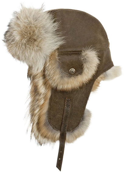 Harricana Nassak Hat with Upcycled Fur