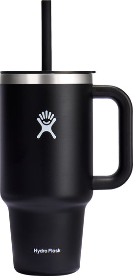 Hydro Flask Wide Mouth Bottle with Flex Straw Cap 945mL