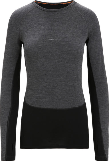 icebreaker 260 ZoneKnit Merino Long Sleeve Crewe Thermal Top - Women's