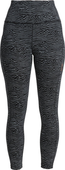 icebreaker Merino Fastray High Rise Tights Topo Lines - Women's