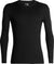 icebreaker 200 Oasis Long Sleeve Crew - Men's - Black