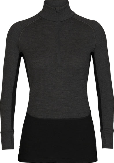icebreaker 260 ZoneKnit Merino Long Sleeve Half-Zip Thermal Top - Women's