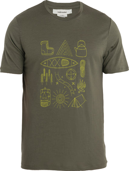 icebreaker Tech Lite II Short Sleeve Tee Camp Essentials - Men's