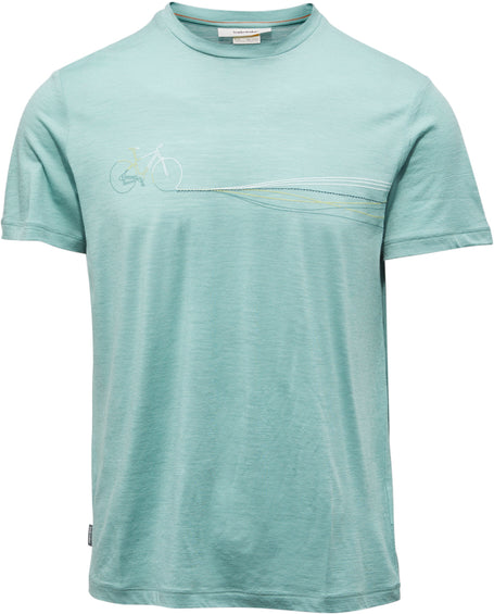 icebreaker Merino 150 Tech Lite III Short Sleeve Tee Cadence Paths - Men's