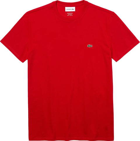 Lacoste Crew Neck Pima Cotton T-Shirt - Men's