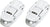 Garneau Regular Ratchet Set - White