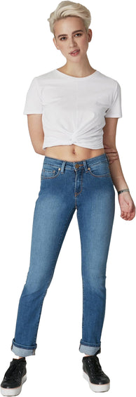 Lola Jeans Kristine Mid Rise Straight Jeans - Women's