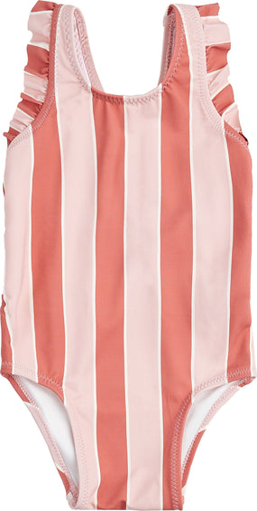 Miles The Label Knit Swimsuit - Girls