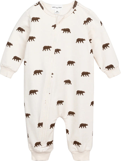 Miles The Label Long Sleeve Knit Coverall - Baby 