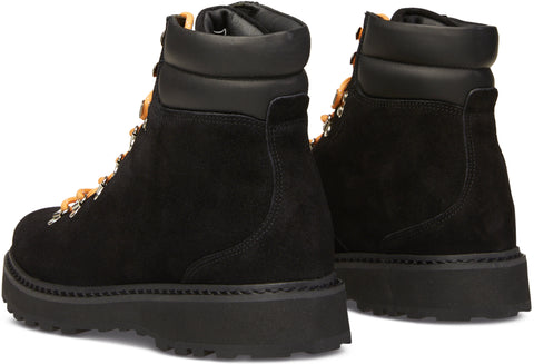 Mono Hiking Suede Shearling Lined Boots - Men's