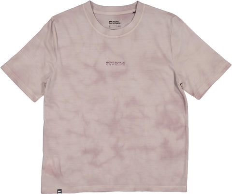 Mons Royale Icon Garment Dyed Relaxed T-Shirt - Women's