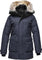 Nobis Yatesy Long Parka - Men's - Crosshatch Navy