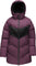 Nobis Isla Chevron Quilted Puffer Jacket - Women's  - Potent Purple