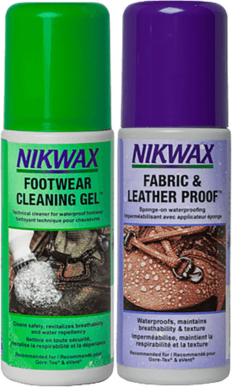 Nikwax Fabric & Leather Footwear DUO-Pack Spray - Unisex