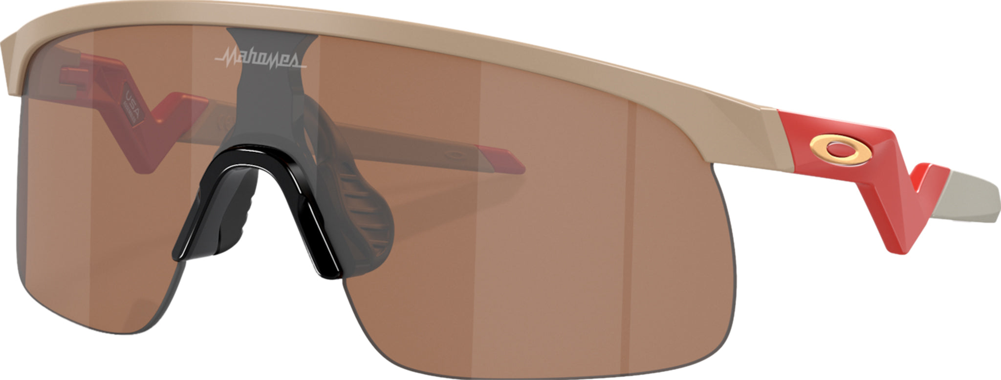 Oakley Resistor Patrick Mahomes II Sunglasses Matte Desert Tan