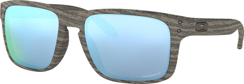 Oakley Holbrook Sunglasses - Woodgrain - Prizm Deep Water Polarized Lens - Unisex