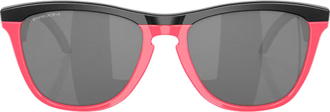 Oakley Frogskins Hybrid Sunglasses - Matte Black/Neon Pink - Prizm Black Lens