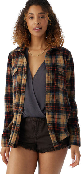 O'Neill Zuma Superfleece Plaid Woven Shirt Jacket - Women's