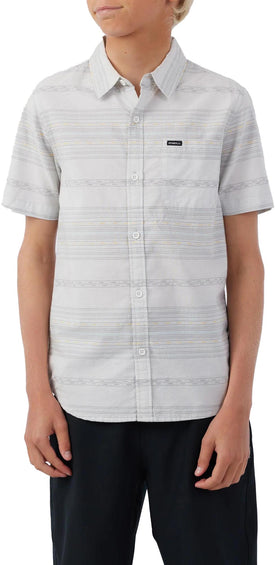 O'Neill Seafaring Stripe Short Sleeve Shirt - Boys