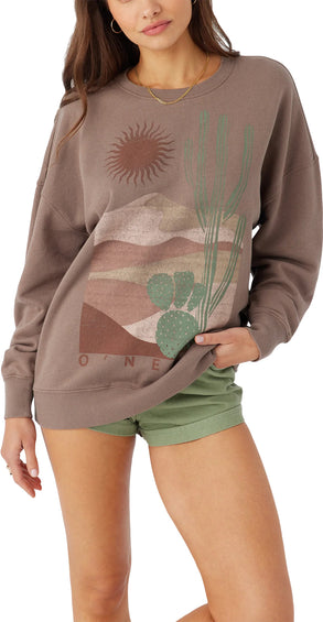 O'Neill Choice Oversize Crew Neck Sweatshirt - Women's