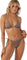 O'Neill Saltwater Solids Maracas Solid Side Tie Bikini Bottom - Women's - Deep Taupe