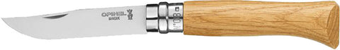 Opinel Classic No.08 - Stainless Steel Blade - Walnut Knife