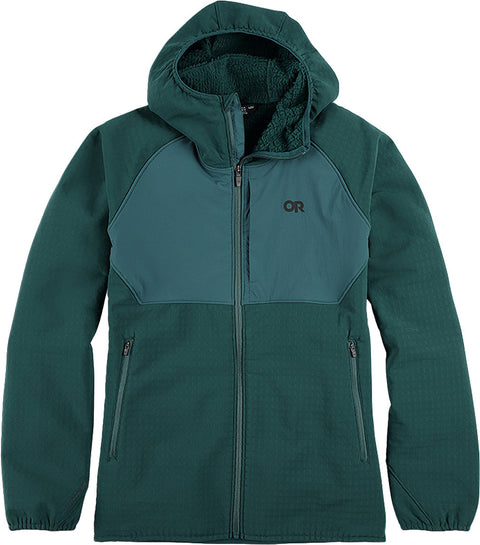 Outdoor Research Vigor Plus Hooded Full Zip Fleece Sweatshirt - Men's