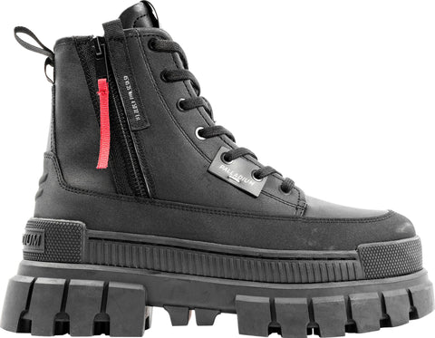 Palladium Revolt Zip Leather Boots - Women's