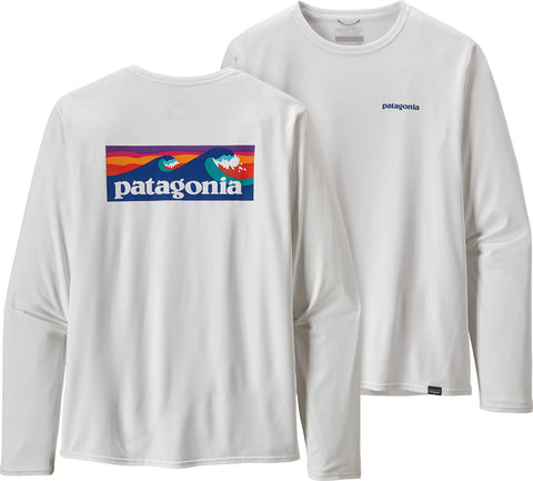 Patagonia Long-Sleeved Capilene® Cool Daily Graphic Shirt-Waters - Men's