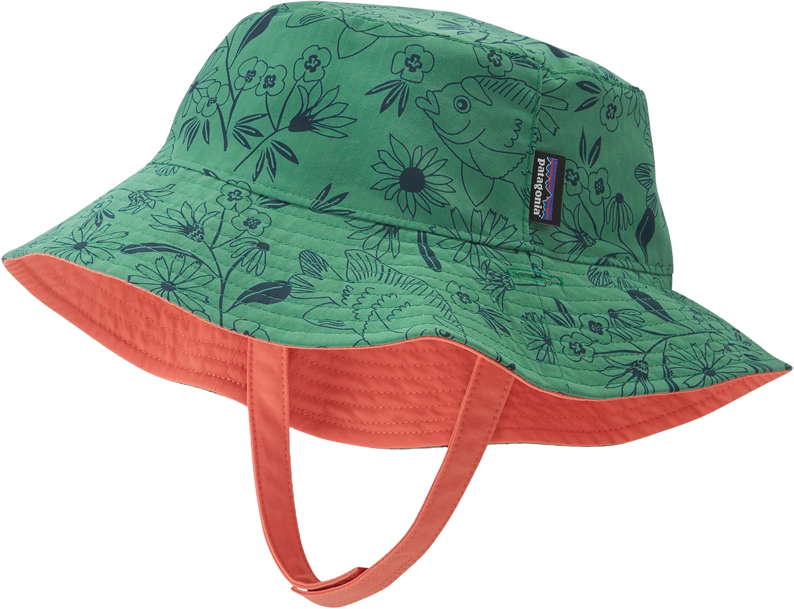 Baby Sun Bucket Hat - 12M - Los Garibaldi: Gather Green