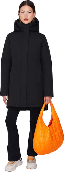 Quartz Co. Genia Hooded Down Winter Jacket - Semi-Fitted - Women's