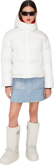 Quartz Co. Vivian Hooded Down Puffer Jacket - Oversized - Women's