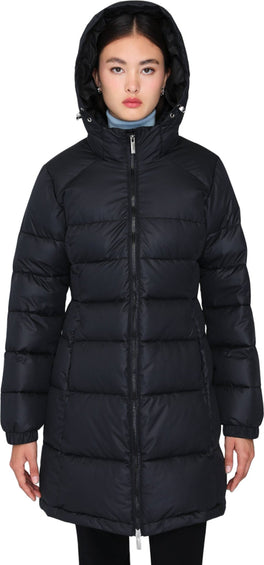 Quartz Co. Lucia Hooded Down Puffer Jacket - Fitted - Women's