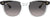 Ray-Ban Hawkeye Non-Polarized Sunglass - Unisex - Black On Transparent - Grey Gradient Polar