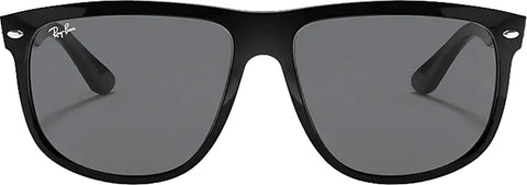 Ray-Ban RB4147 Sunglasses - Black Transparent Frame - Red Gradient Mirror Lens