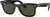 Ray-Ban Wayfarer Sunglasses - Unisex - Black - Polar Green