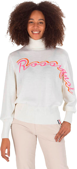 Rossignol Signature Roll Neck Knit Sweater - Women's