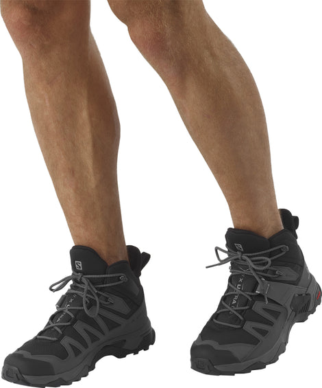 Salomon X Ultra 4 GTX Mid-Cut Hiking Shoes [Wide] - Men's