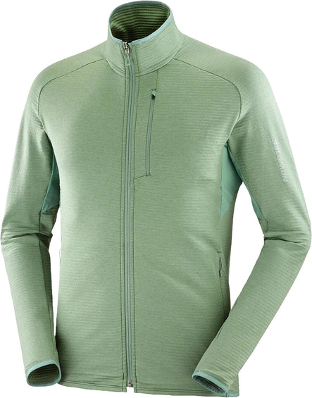 Salomon Essential Lightwarm Full Zip Midlayer Jacket - Men's