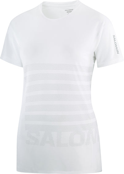 Salomon Sense Aero GFX Short Sleeve Tee - Women's