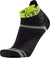 Sidas Run Feel Sock - Unisex - Black - Yellow