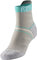 Sidas Run Anatomic Comfort Socks - Women's - Light Grey - Turquoise
