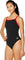 Speedo Solid Flyback Training Suit - Women's - Black - Red