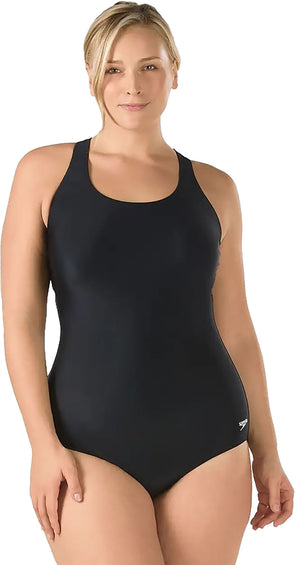 Speedo Moderate Ultraback Plus Size One Piece Swimsuit - Women's