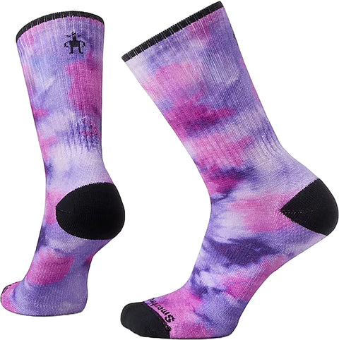 Smartwool Athletic Far Out Tie Dye Print Crew Socks - Unisex
