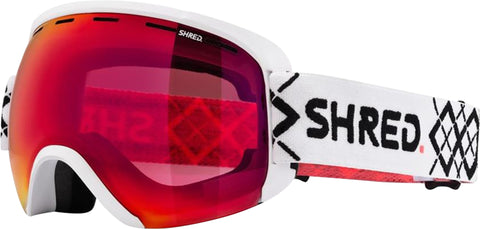 Shred Exemplify Bigshow White CBL Blast Mirror Goggles