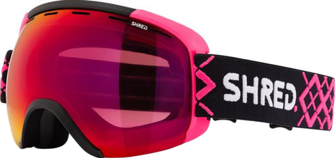 Shred Exemplify Bigshow Black/Pink CBL Blast Mirror Goggles